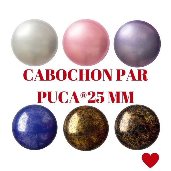 CABOCHON ® PAR PUCA 25 MM