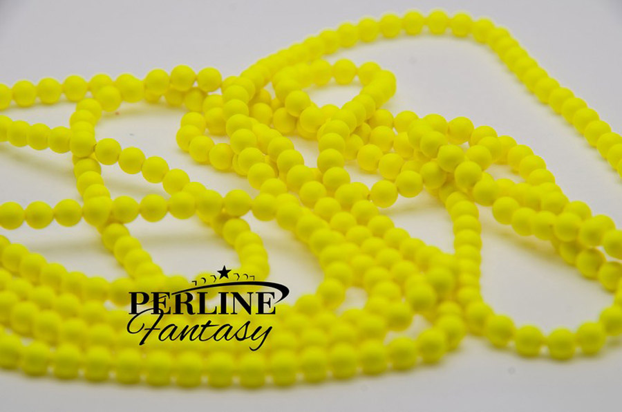 Perline Swarovski 4 Mm Neon Yellow Perline Swarovski 4 Mm Neon Yellow