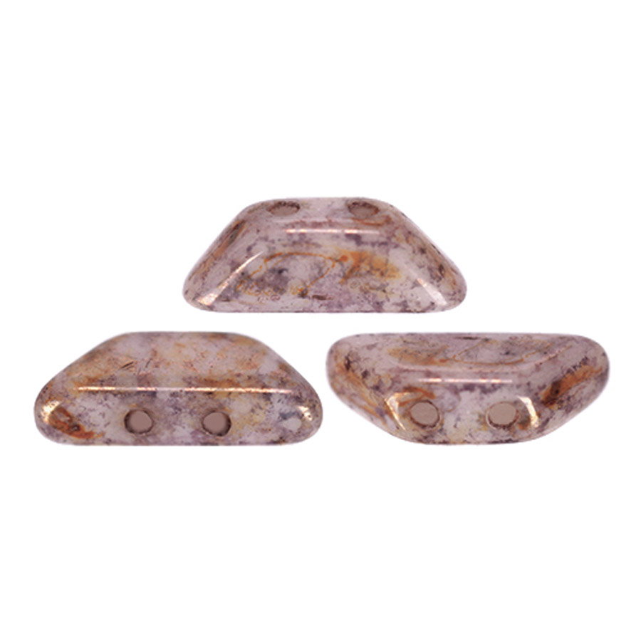 Tinos® Par Puca® Opaque Mix Rose/Gold Ceramic Look