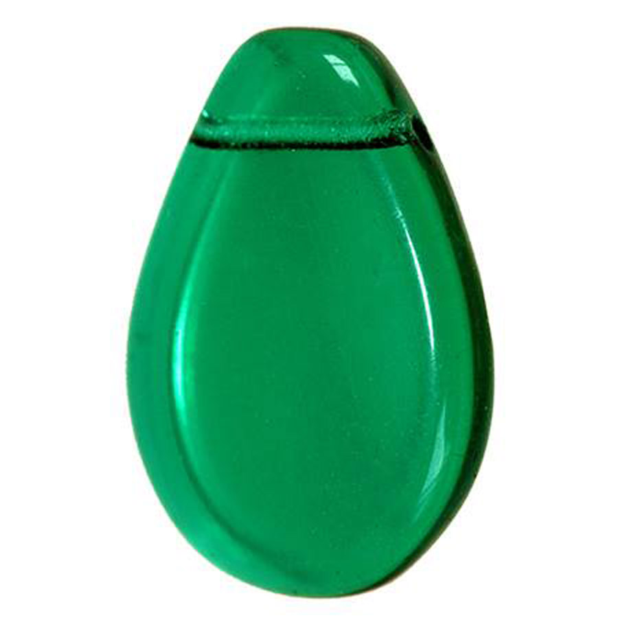 Perline Vintage Petalo Emerald X 20