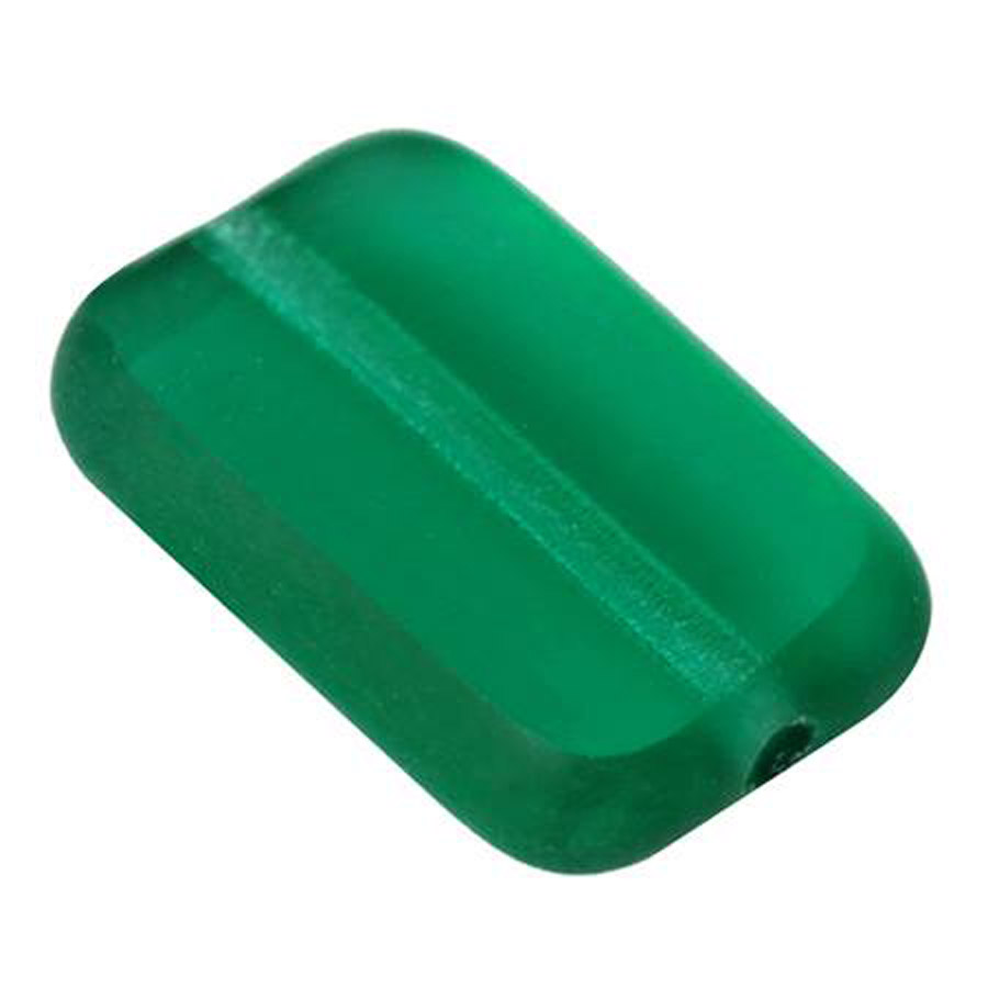 Perline Vintage Rettangolo Emerald X 20