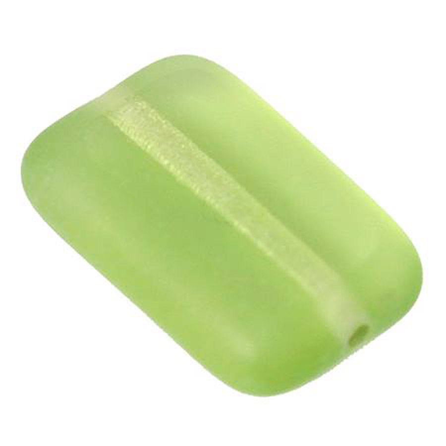 Perline Vintage Rettangolo Peridot X 20