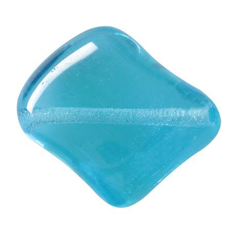 Perline Vintage  Aquamarine X 10