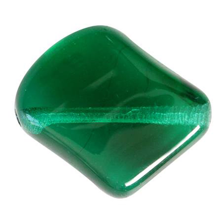 Perline Vintage Emerald X 10