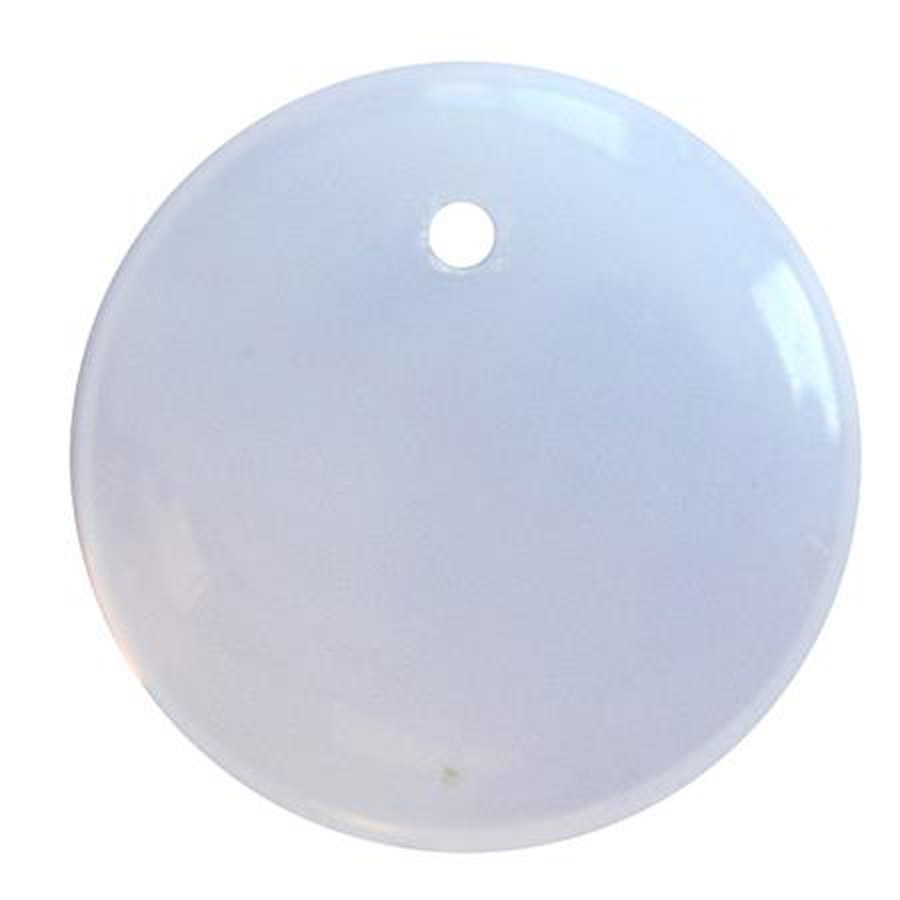 Perline Vintage Lentil / Ciondolo White Opal X 20