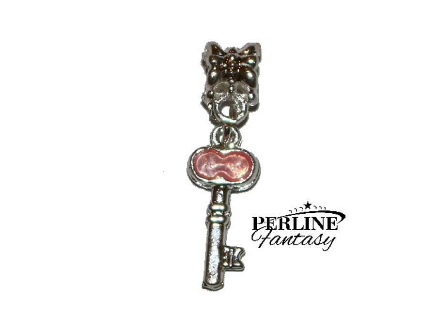 Charm Chiave Con Anellino