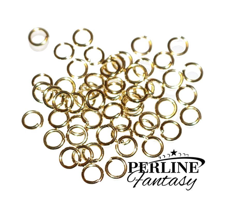 Anellino 5 x 0,8 Mm Dorato