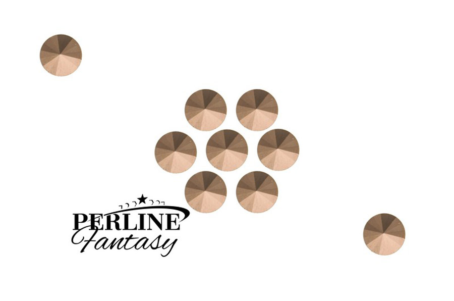 Rivoli swarovski 8 mm rose gold