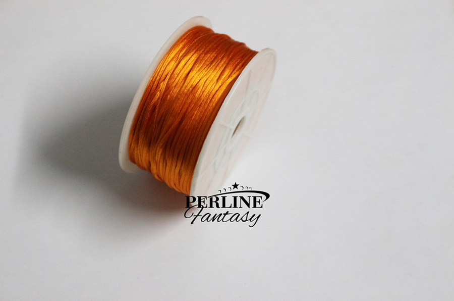 Cordoncino Coda Di Topo 1 Mm Arancione