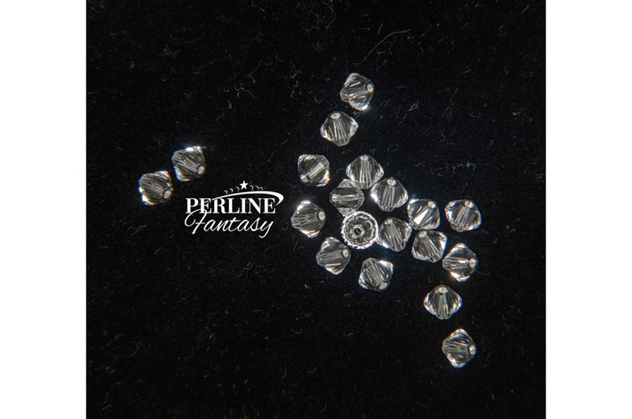 Biconi Swarovski 4 mm Crystal