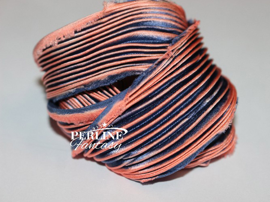 Seta Shibori Ribbon Fall Butterfly