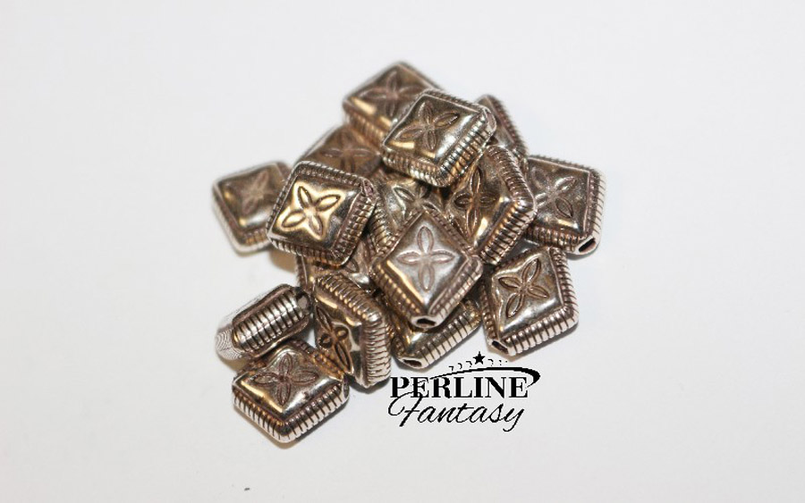 Distanziatore Argentato 12 Mm Rombo