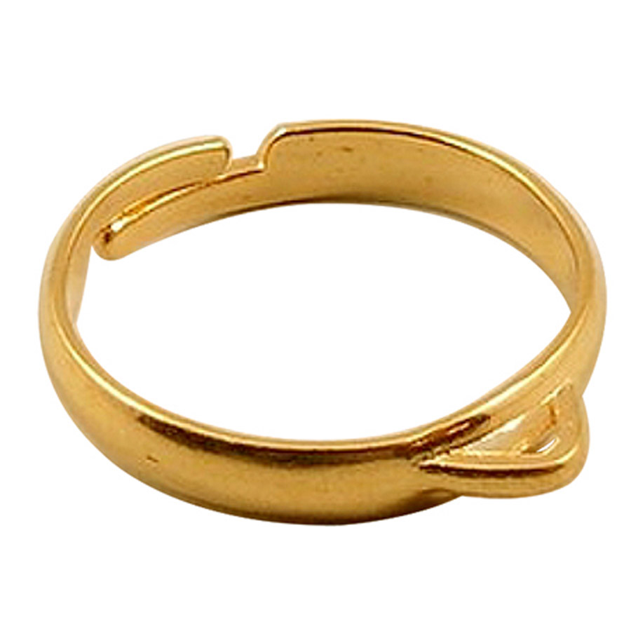 Anello Con Anellino Dorato Anello Con Anellino Dorato