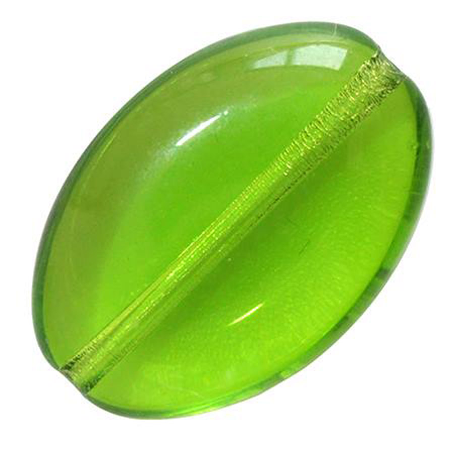 Perline Vintage Ovali Peridot X 20