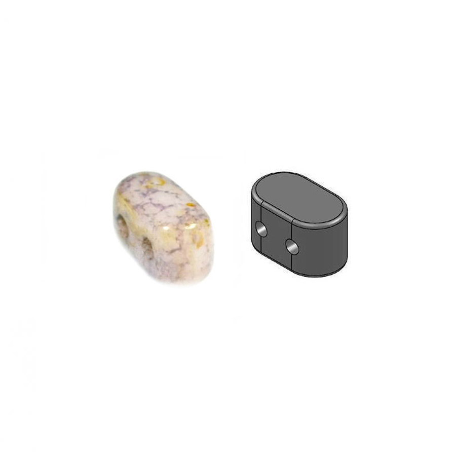Ios® Par Puca® Opaque Mix Rose/Gold Ceramic Look