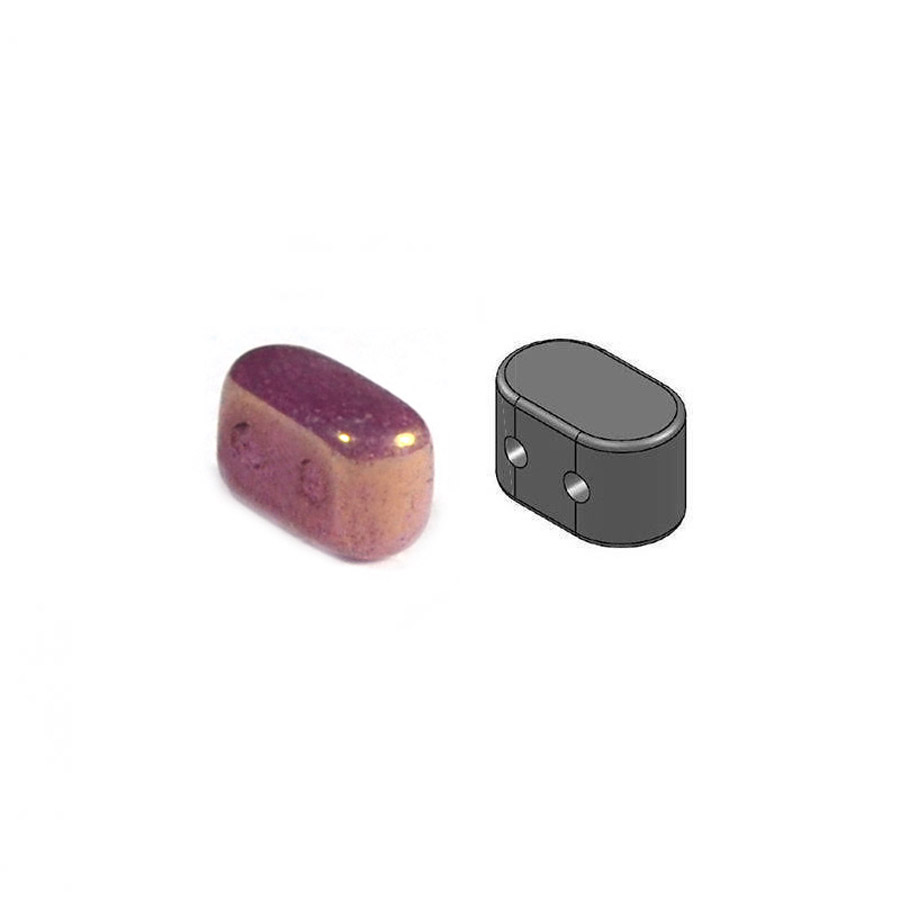 Ios® Par Puca® Opaque Mix Violet/Gold Ceramic Look
