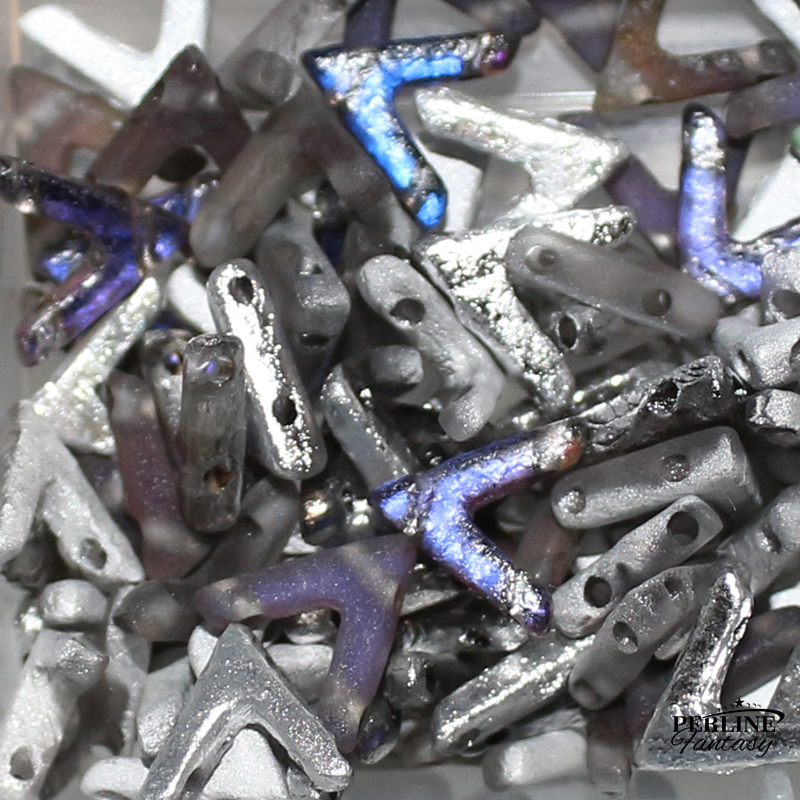 Ava Beads Crystal Etched Bermuda Blue
