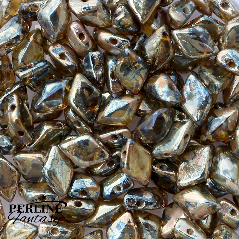 Perline Gemduo Smoke Topaz Rembrandt