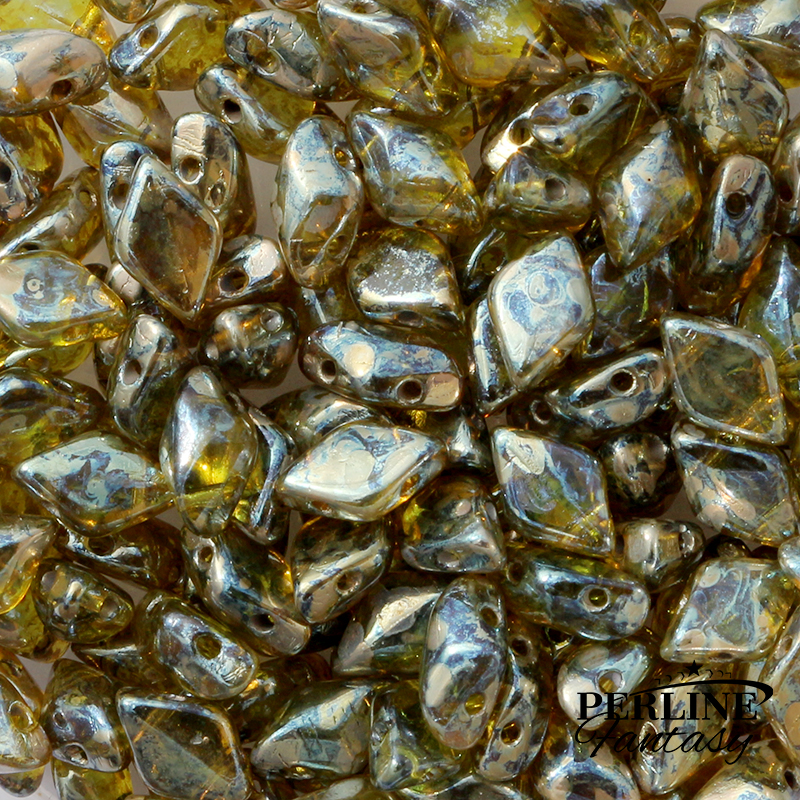 Perline Gemduo Olivine Rembrandt