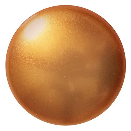 Cabochon par Puca® Gold Pearl 25 mm