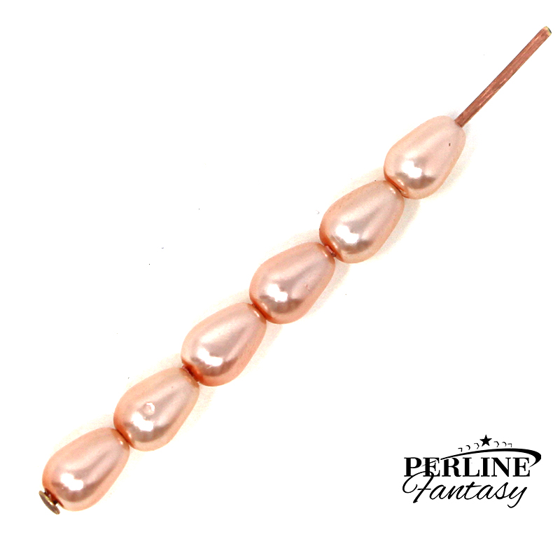 Goccine 7 x 5 Mm Peach Chiffon Goccine 7 x 5 Mm Peach Chiffon