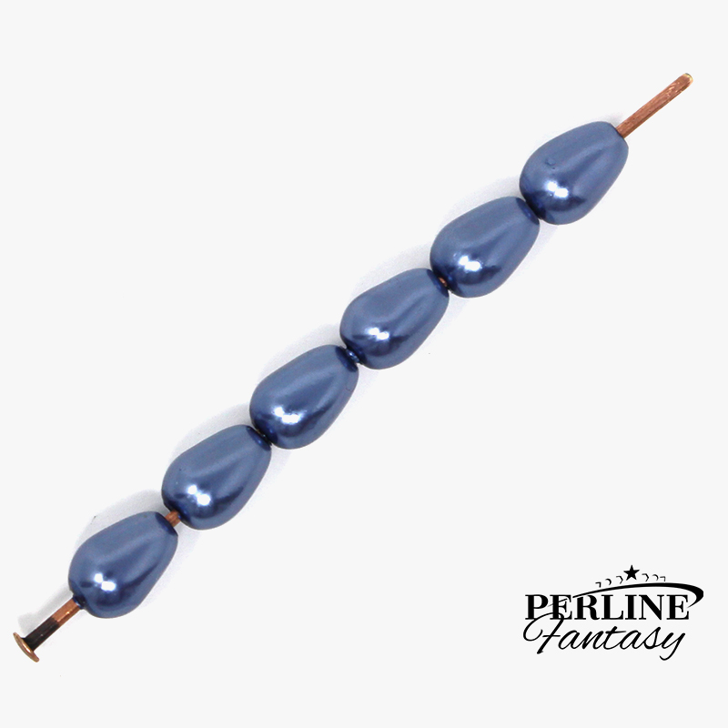 Goccine 7 x 5 Mm Persian Blue Goccine 7 x 5 Mm Persian Blue