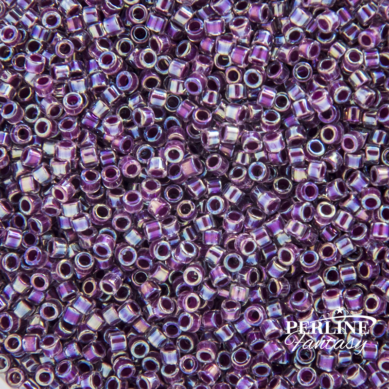 Miyuki Delica 11/0 Lined Magenta AB