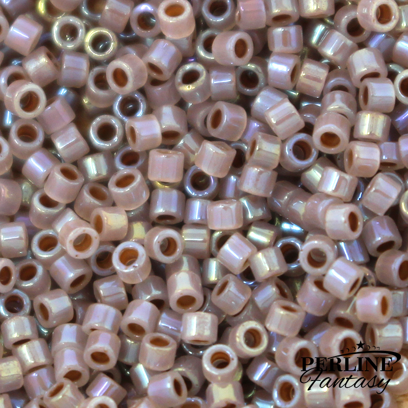 Miyuki Delica 11/0 Cocoa Lined Opal AB