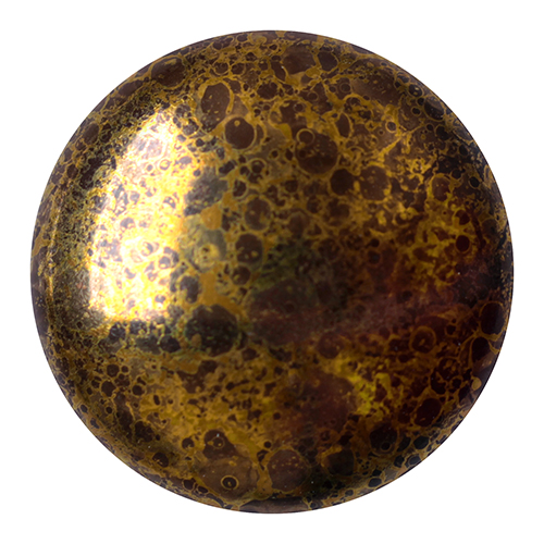 Cabochon Par Puca® Opaque Dark Choco Bronze 18 Mm Cabochon Par Puca® Opaque Dark Choco Bronze 18 Mm