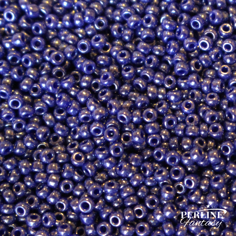 Rocailles Miyuki 11/0 Opaque Cobalt Luster (434)