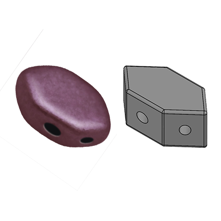 Paros® par Puca® Metallic Mat Dark Violet