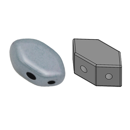 Paros® par Puca® Opaque Blue Ceramic Look