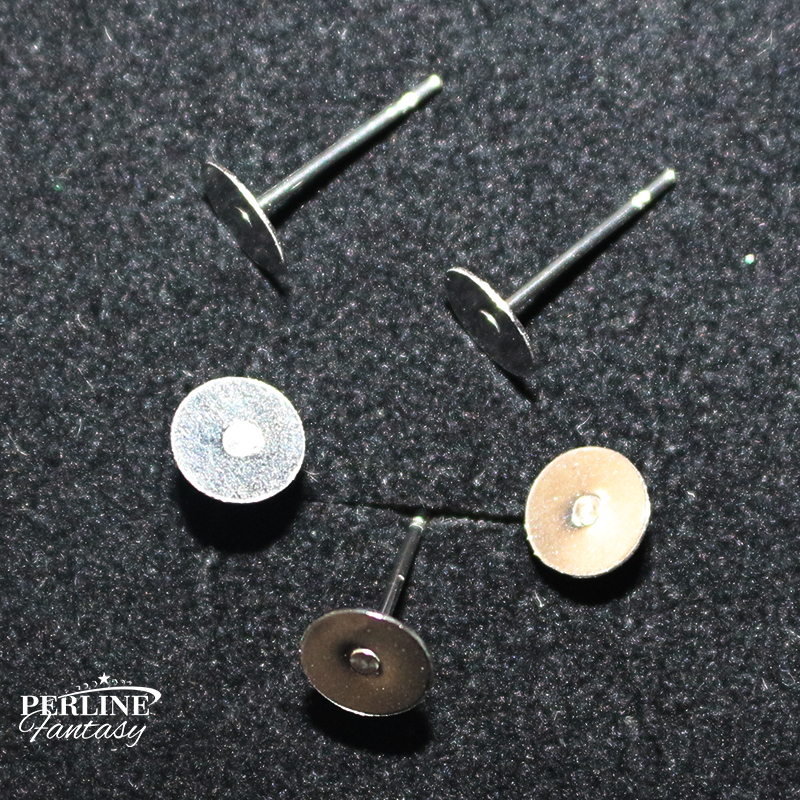 Perno Acciaio Base Piatta 6 Mm