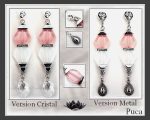 Perline Vintage Light Rose X 10