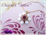 Amos® par Puca® Opaque White Ceramic Look