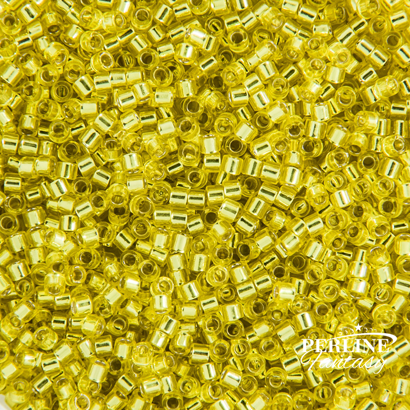 Miyuki Delica 11/0 Silver Lined Yellow