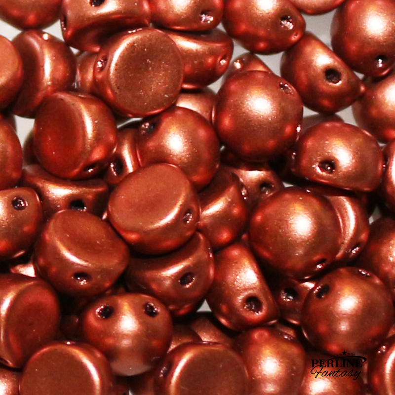 Cabochon 2 Fori 6 Mm Copper