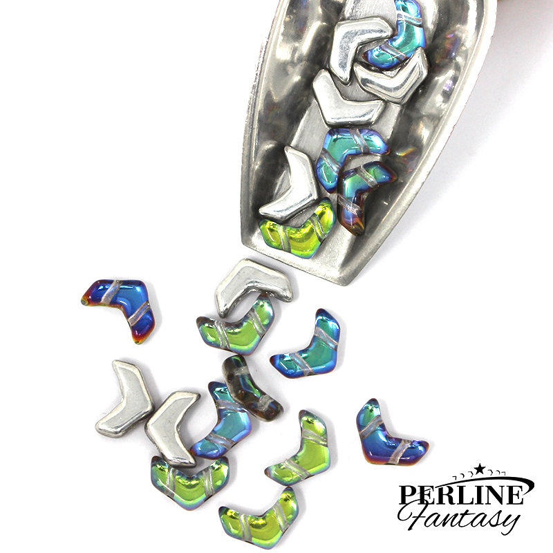 Perline Chevron Duo Backlit Petroleum