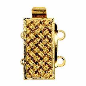 Chiusura Cassetta Placcato Oro 23 Kt