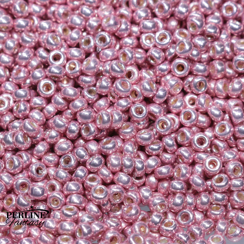 Rocailles Miyuki 11/0 Duracoat Galvanized  Dark Coral (4209)