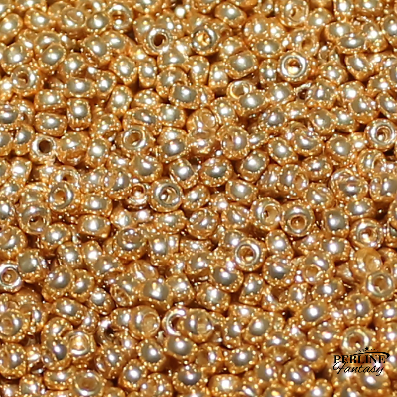 Rocailles Miyuki 11/0 Duracoat  Galvanized Gold (4202)