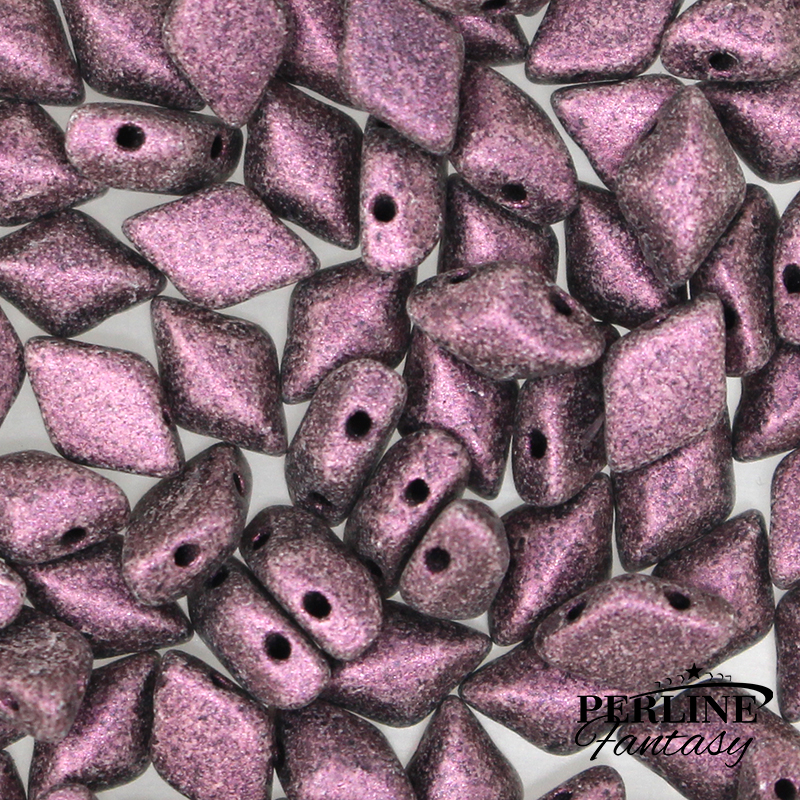 Perline Gemduo Metallic Mat Dark Violet
