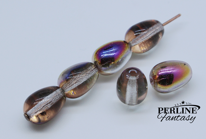 Gocce 11 x 8 Mm Crystal Sliperit