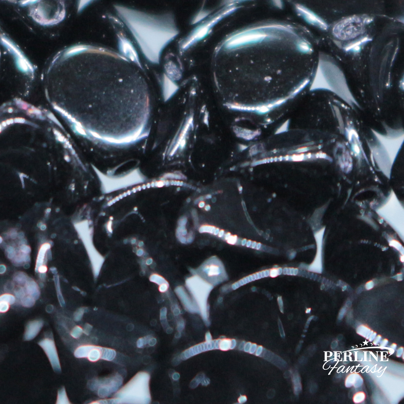 Pinch Beads Jet 5 x 3 Mm