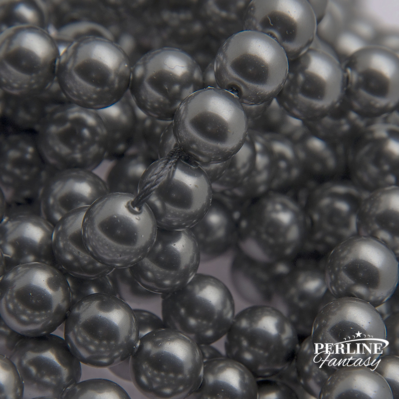 Perle Swarovski 6 Mm Grey