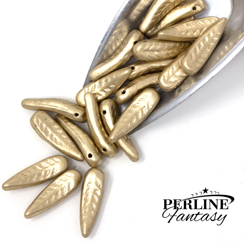 Bird Feather Aztec Gold 5 x 17 Mm