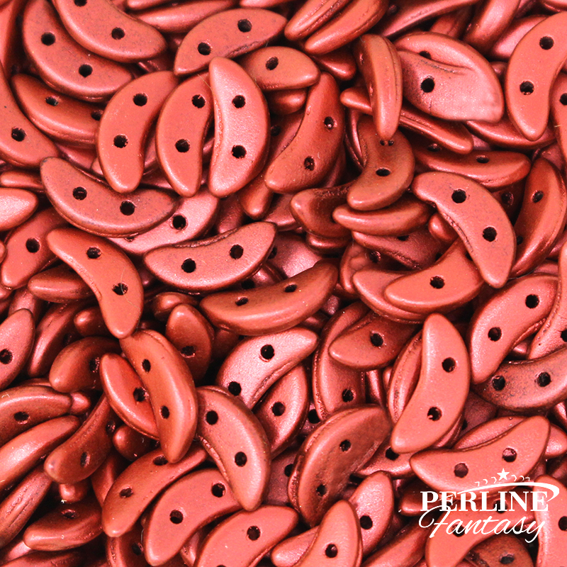 Perline Crescent Lava Red