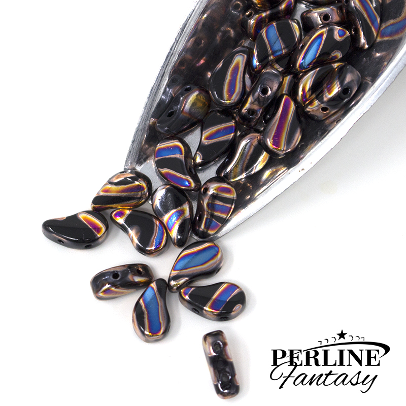 Paisley Duo Striped - Jet Full Sliperit