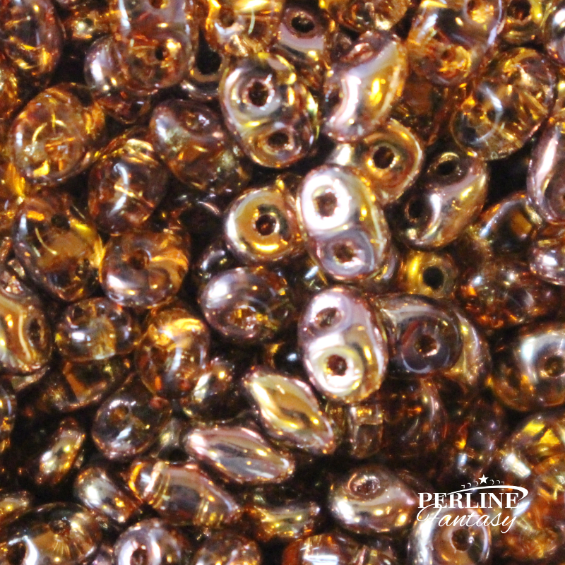 Superduo Crystal Capri Gold