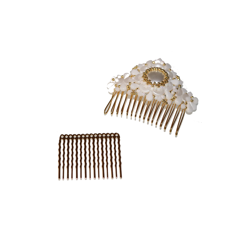 Pettinino Capelli Dorato 14 Denti